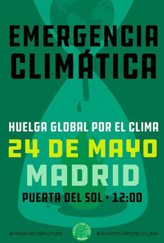 Concentración por el Clima en Madrid