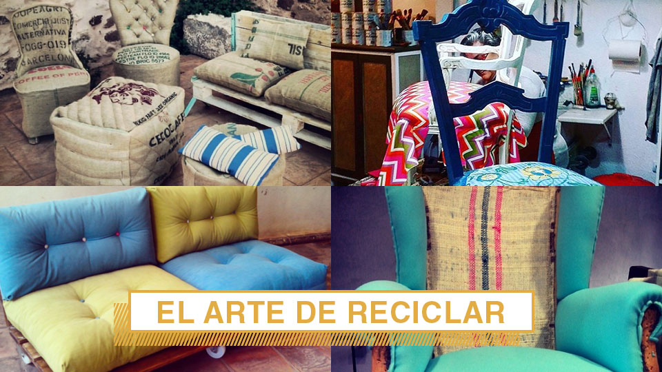 Tapicería el arte de reciclar